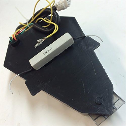 HONGK- Tail light Brake Signal Turn Signal Smoke Lence Yellow Red LED Light Compatible with 2008 2009 2010 2011 2012 2013 YAMAHA YZF-R6 [B01C0SRJQ2]