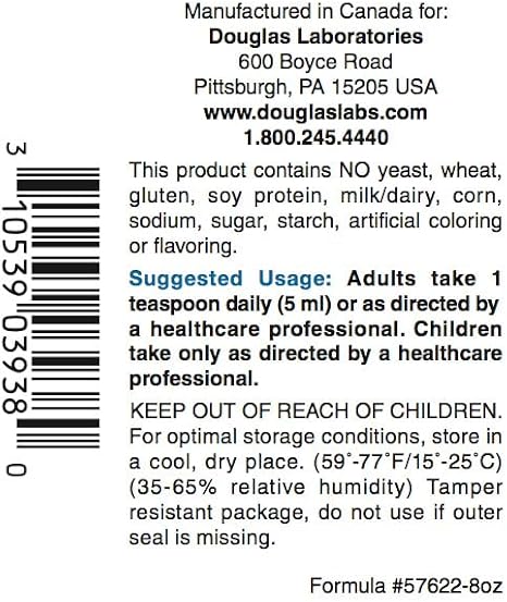 Douglas Laboratories Liquid Magnesium, 8 fl. oz.