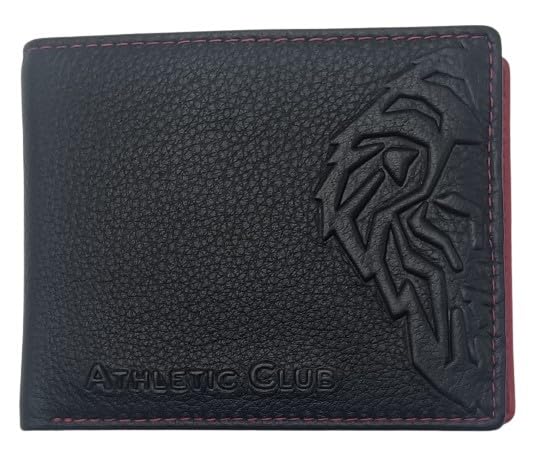 Portefeuille lion Athletic Club Bilbao en cuir portefeuille homme de supporter