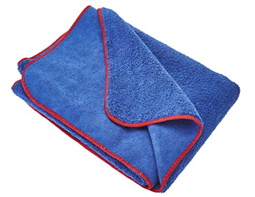 Gtechniq Microfiber Drying Towel, Scratch Resistant, Ultra Split Fibers, Machine Washable, 23.6