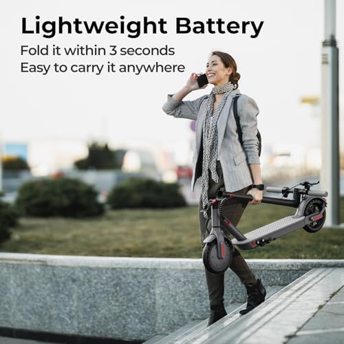 Electric Scooter Adults, 500W Powerful Motor E Scooter, Top