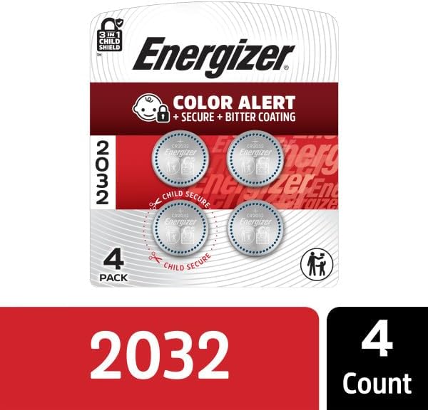 Pilas 2032 Litio 3V Pack 4 Unidades Energizer miniatura 2