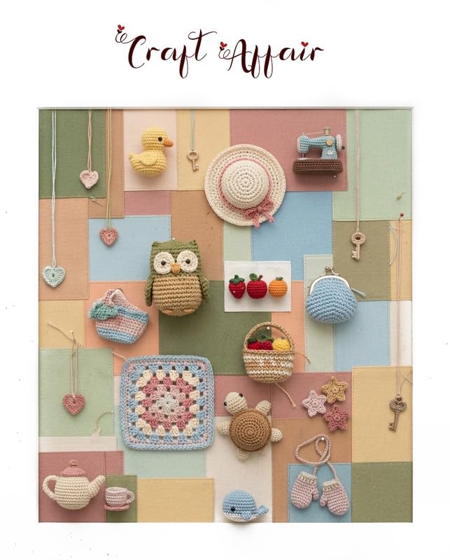 Image of Craft Affair | Crochet Bloom Cotton Yarn 8ply (Each Color 2mm, 77Meter, 50Gram) 100% Pure Cotton | for Knitting Yarn | Craft & DIY Project: Rani, Maroon, Red