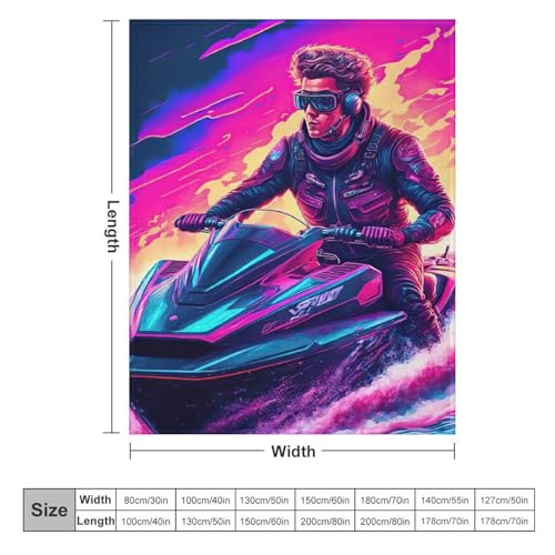 Couverture Duveteuse Super Douce Bateau, Cadeau Idéal Maison - 6