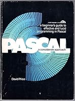 Pascal: A considerate approach 013652818X Book Cover