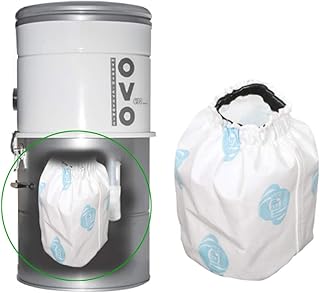 HEPA Filter Bag, 8 Litre, Prevent Allergie, Fits OVO-630ST-25H, NADAIR-600/700-AL-22, WHITE