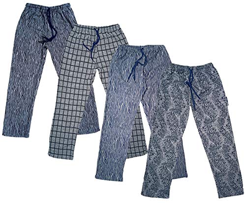 Image of IndiWeaves Boys Polyester Printed Track Pants /Lower (Grey3,Grey4,Grey5,Grey8,7-8 Years) Pack of 4