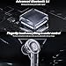 Touch Control Earphones - LED Display True Wireless Audio Set | Stereo In-Ear Buds with Clear Output for Sports, Driving, Fitness, Outdoor Use, Touch Control Earphones - LED Display True Wireless Audio Set | Stereo In-Ear Buds with Clear Output for Sports, Driving, Fitness, Outdoor Use,