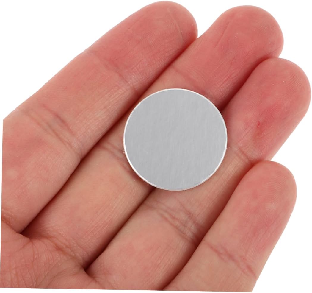 300pcs Aluminum Foil Bottle Sealing Discs for Cosmetic Bottles image 3