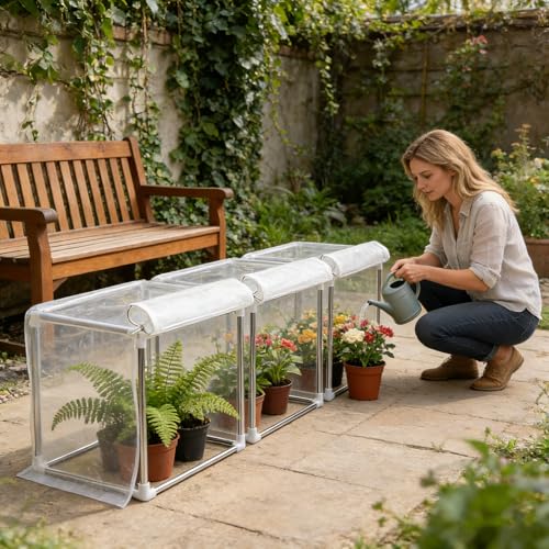 Serre de table intérieure transparente pour protéger vos fleurs - 3