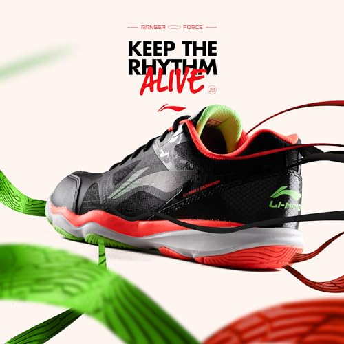 Image of Li-Ning Ranger Force Non Marking Badminton Shoes | All Indoor Sports | Lightweight, Breathable & Durable