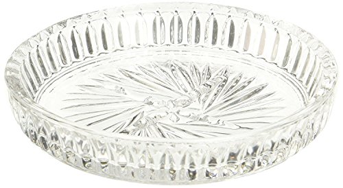 Crystal Clear Pinwheel Coasters or Pillar Holders, Set of 4