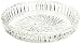 Crystal Clear Pinwheel Coasters or Pillar Holders, Set of 4