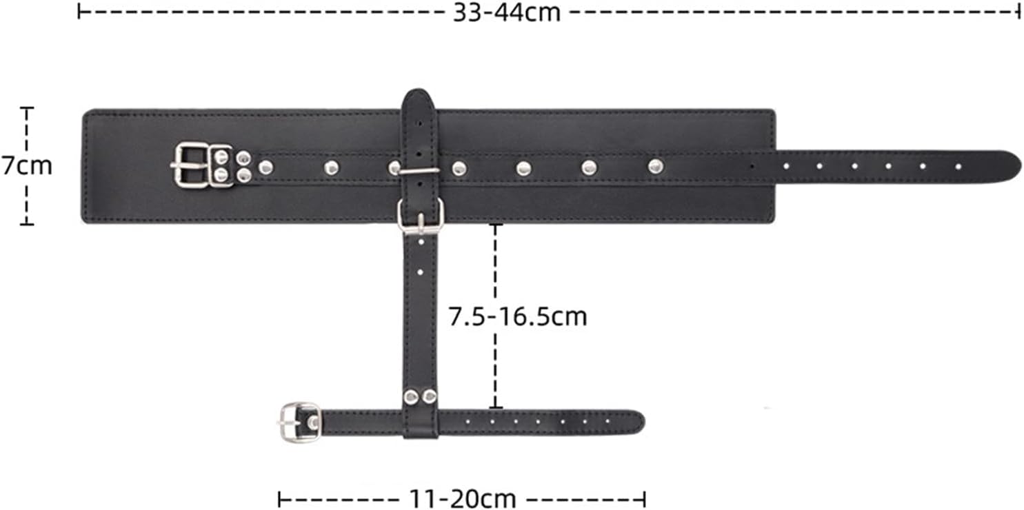 Bondage Leather BDSM Ankle Cuffs Foot Cuffs with Toe Cuffs Erotic Bondage Restraints Toe Cuffs Adjustable Slaves Fetish Sex Toys for Couples Adult SM Game Accessory