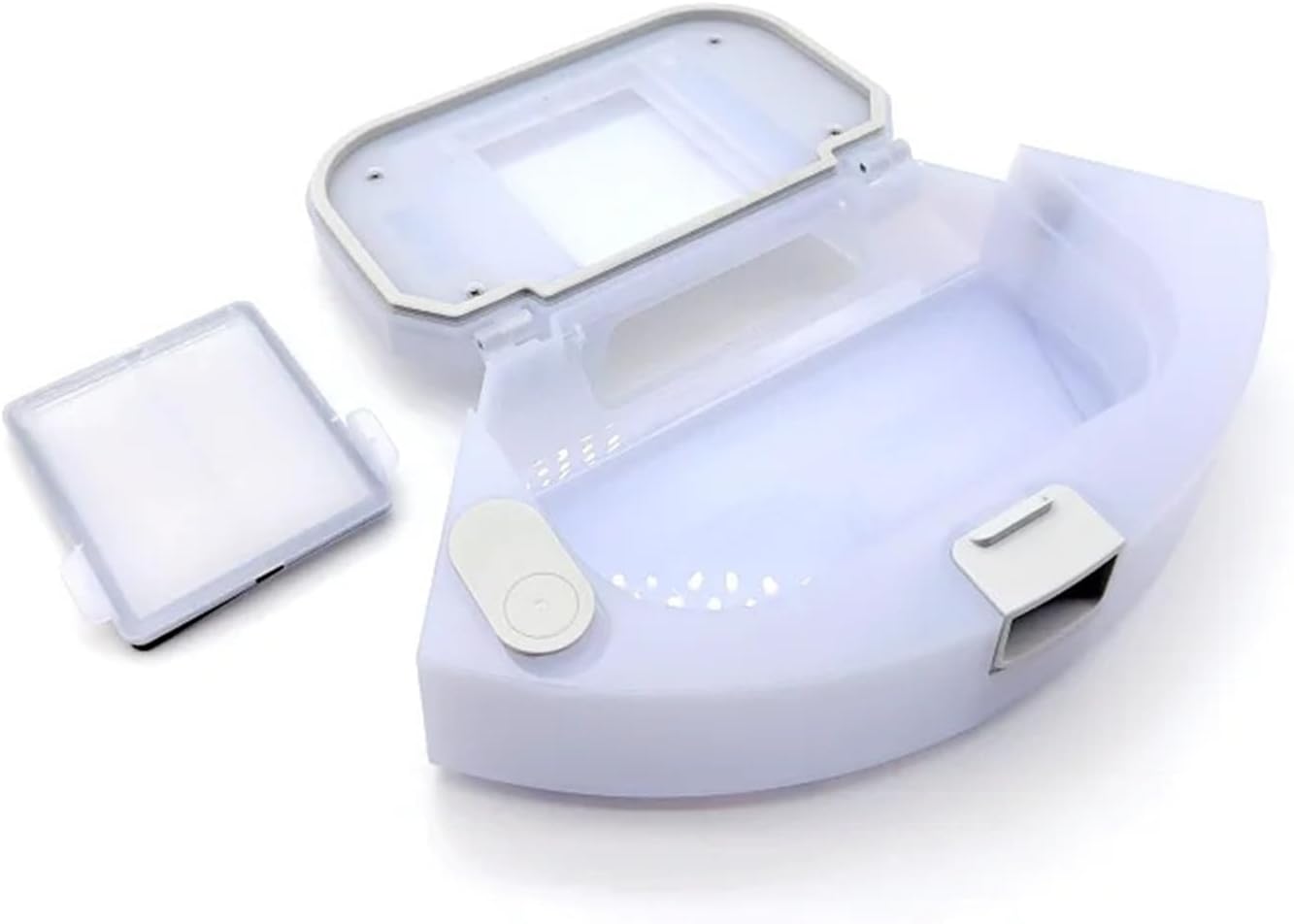 Compatible For Roborock，Q7 M5 TF L5 Robot Vacuum Cleaner 2 In 1 Dustbin Water Tank With Filter Spare Accessories Parts(Dustbin Tank White)