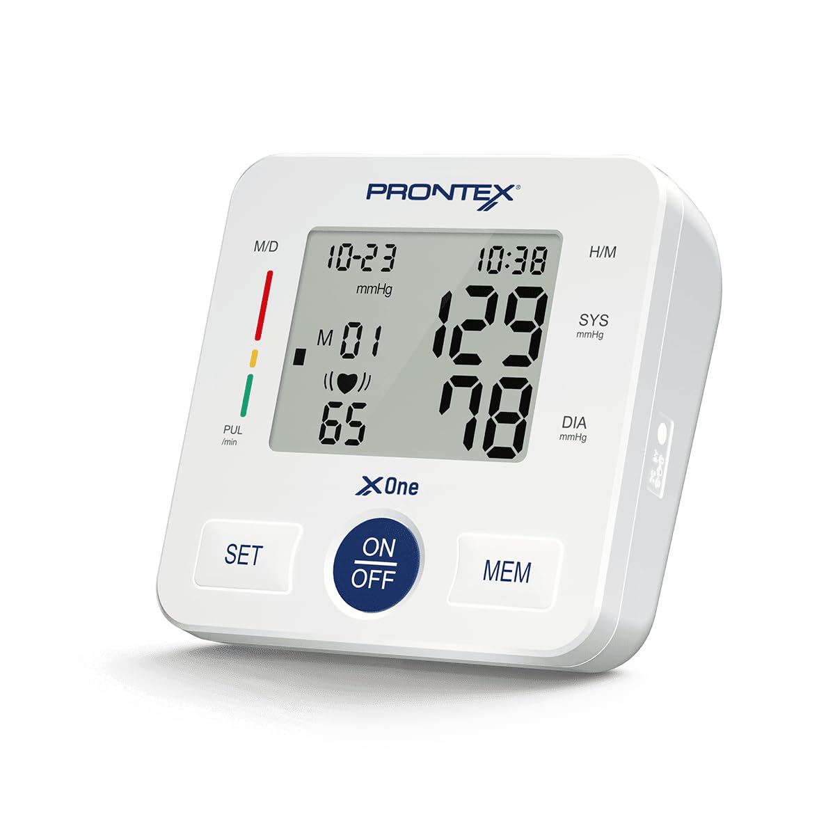 XONE Prontex - Medidor de presión arterial digital automático - Pantalla LCD - Pulsera confort