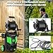 BAYOTAK Pressure Washer -4800PSI Power Washer with Foam Cannon, High Pressure Cleaning Machine with 4 Connect Nozzles for Cars/Patio/Driveways/Home Cleaning