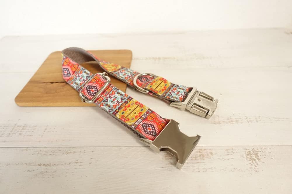 楽しい犬の首輪犬の首輪と鎖5サイズ、犬の首輪、XL