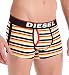 Diesel Men's Semaji Stripe Cotton Stretch Boxer Brief