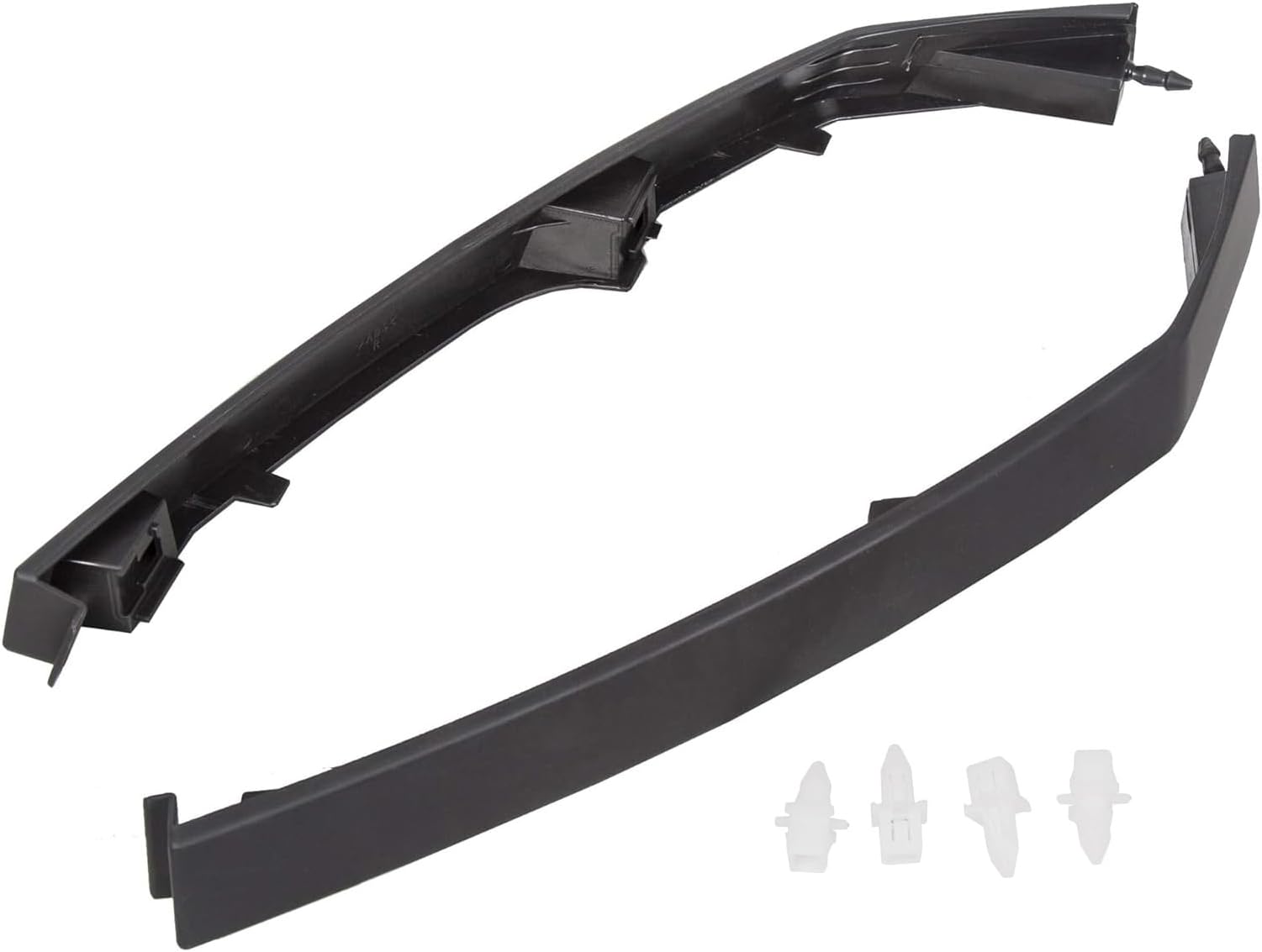 Front Bumper Filler Retainer Headlight Molding Trim Compatible with 2004-2015 Armada Titan QX56 Replace for 622357S300 622347S300 Left Driver & Right Passenger Side