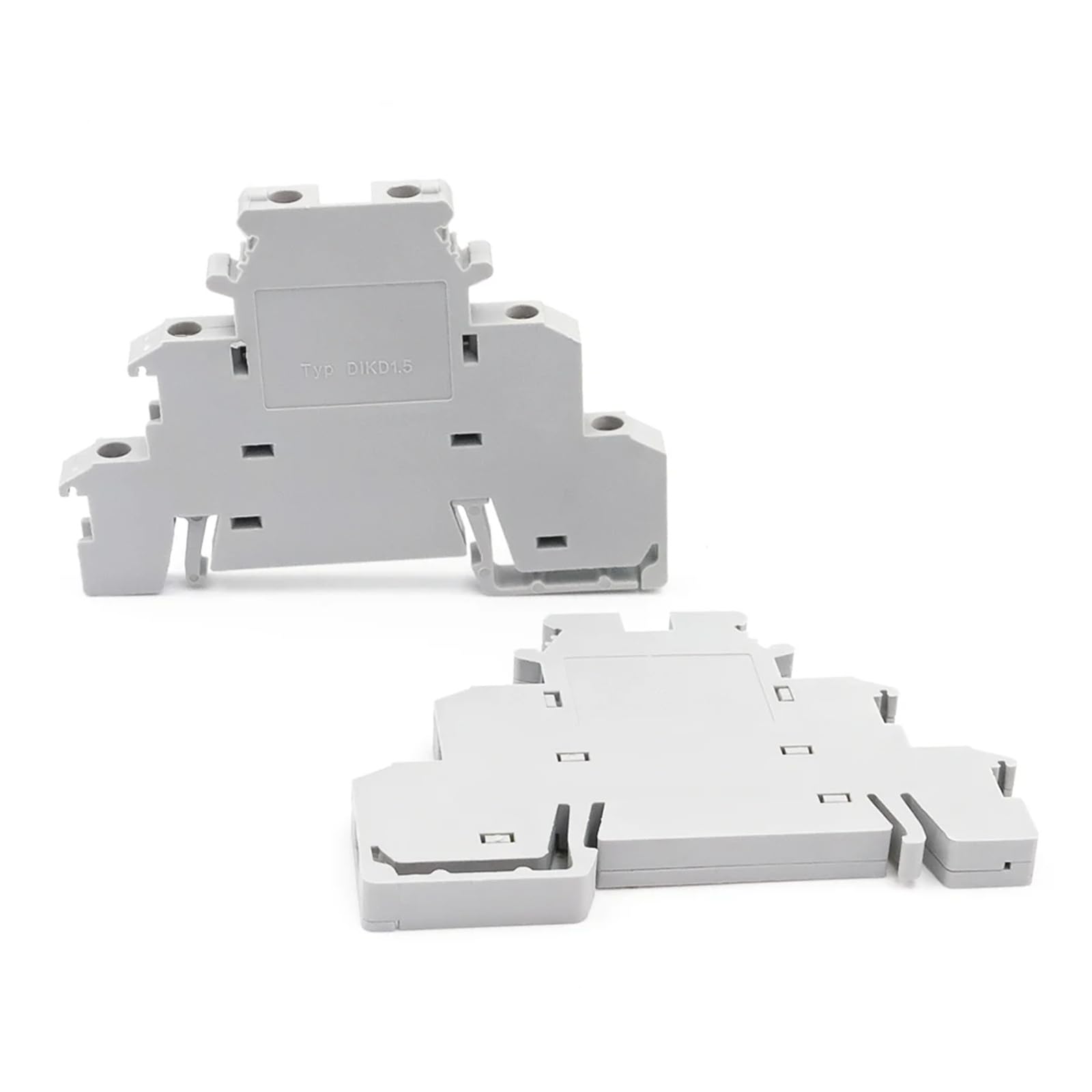 10er-Pack Reihenklemme DIKD 1,5 Dreischicht-Schraube 24A 250V