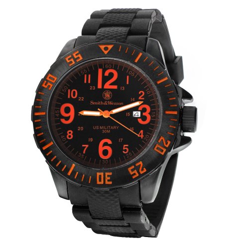 Smith & Wesson Quartz Military Watch (Gray, 44) #TOP1