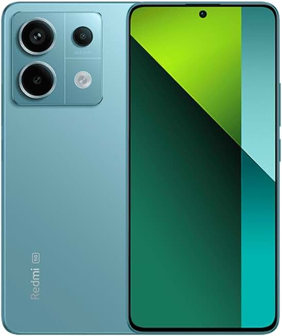 XIAOMI Redmi Note 13 Pro 5G (256GB + 8GB) 6.67" 200MP Triple (for Tmobile Mint Tello & Global) Global Bands Unlocked (Ocean Teal Global ROM)