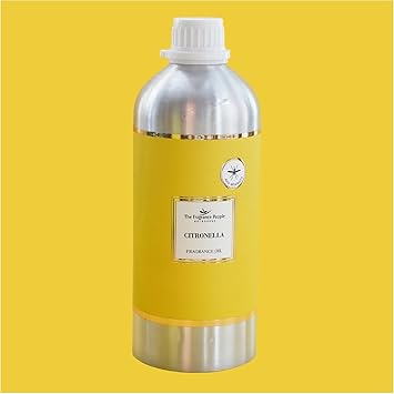The Fragrance People Pure Citronella Essential Oil Ultra Concentrated Undiluted Multi-Purpose Oil for Mosquito Repellent Aromatherapy Relaxation Natural Cleaner and Therapeutic Use Bright Fresh Scent - image, photos