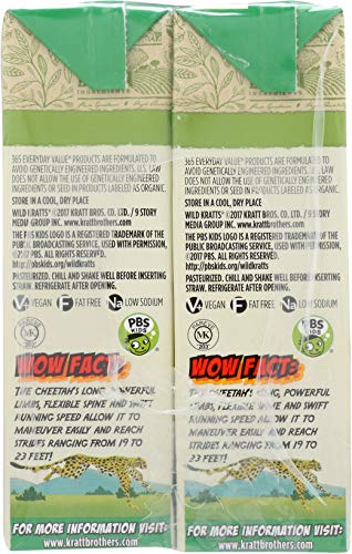 Image of 365 By Whole Foods Market, Featuring Wild Kratts, Organic 100% Juice From Concentrate, Apple (6.75 Fl Oz Boxes), Total 108 Fl Oz, (Pack of 16)
