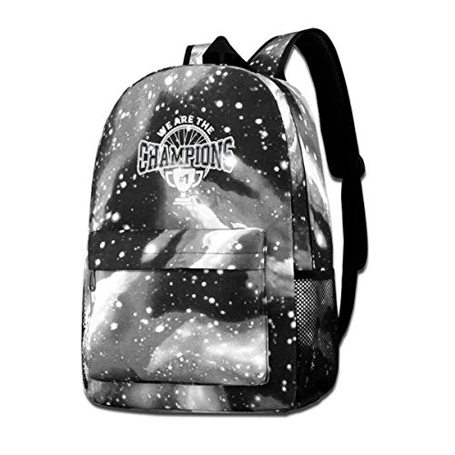 Lawenp Galaxy Backpack Are The Champions Kid Fashion Mochilas Bolsa para Viajes Escolares