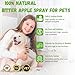 NetGVI No Chew Spray for Dogs, Bitter Apple Spray for Dogs Cats Anti Chewing Licking from Furniture, Shoes, Bandages, Dog Training & Behavior Aids Spray, 200ML, Indoor & Outdoor Use