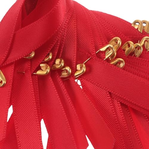 Cinta Roja para Recaudar Fondos con Material Chinlon Duradero 3