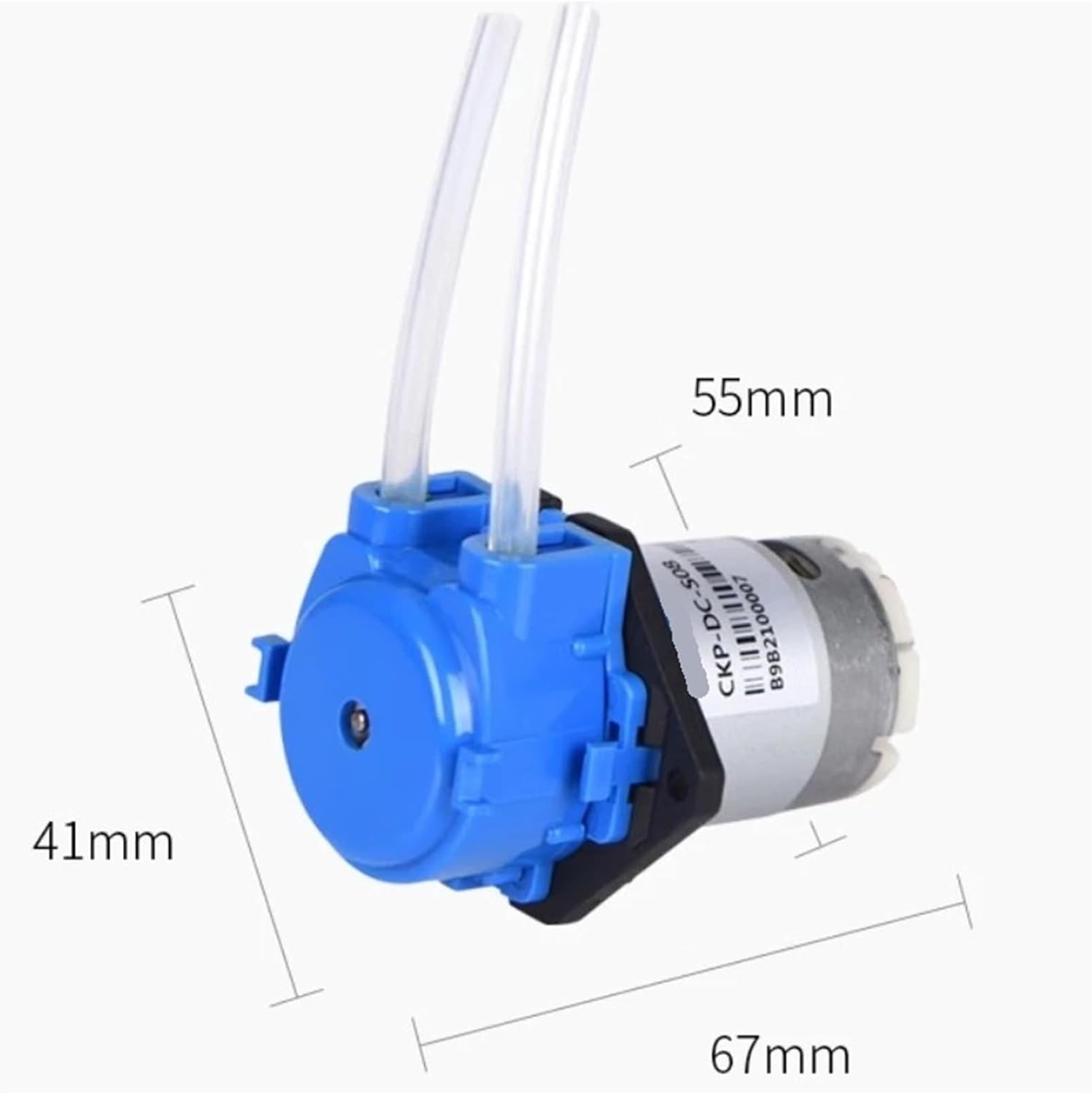 Small Mini Peristaltic Pump 12V Micro Self-priming Pump Liquid Pump Aquarium Lab Reversible Metering