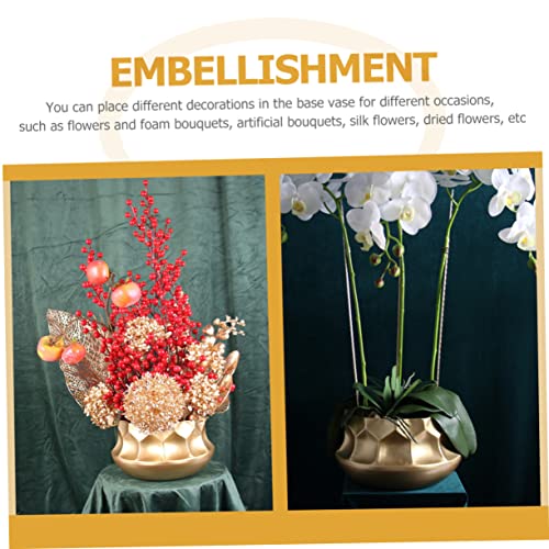 Vase élégant pour plantes stable pour éviter les chutes sur la table