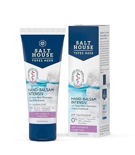 Salthouse Totes Meer Therapie Handbalsam mit 5% Urea für trockene Hände