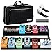 STRICH Guitar Pedal Board Aluminum Alloy 2.65lb Lightweight Effect Pedalboard 22'' x 12.5'' with Carry Bag, STANDARD 22 (Angled)