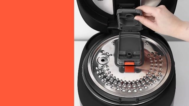 Bild 6 - COSORI Reiskocher, Keramikbeschichtung, Rice Cooker 5 L, Multikocher mit 17 Programme, Fuzzy-Logik, Dampfgarer mit Edestahleinsatz, Warmhaltefunktion, Timer, Schwarz