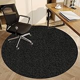 Tapis de Sol Bureau pour sols durs et moquette: Nos ronde tapis chaise gaming antidérapant sont dédiés à fournir une protection de surface de la plus haute qualité, les tapis protection sol chaise bureaupeuvent protéger efficacement le sol contre les dommages causés par les roulettes de chaise ou les meubles. Ce tapis chaise de bureau convient également aux moquettes, protégeant les tapis des rayures. Tapis pour fauteuil sont également pour les sols carrelés, marbrés et stratifiés.