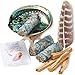 JL Local Smudge Kit - Sage, Palo Santo, Abalone Shell, Feather + More! Yoga, Meditating, Purify, Cleanse