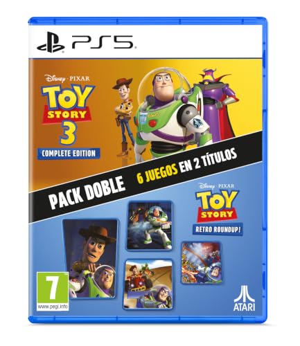 Toy Story: Retro Roundup! + Toy Story 3 Complete Edition Double Pack   PS5