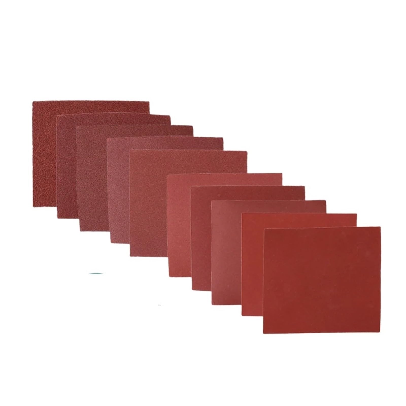 Carta vetrata, Dischi abrasivi, tamponi abrasivi, 10 Pezzi 110x100mm Carta vetrata tampone abrasivo 60-1000 Grana Carta vetrata Utensili abrasivi for lucidatura(400)