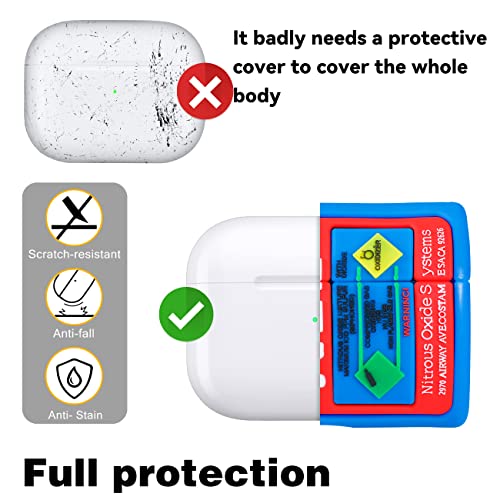 Besoar For Airpod Pro 2019/Pro 2 Gen 2022 Case 3D Nos Nitrogen Bottle For Boys Girls Kids Teens Cute Cartoon Fun Soft Silicone Design For Airpods Pro Cases Cover Funny Fashion For Air Pod Pro Covers #TOP4