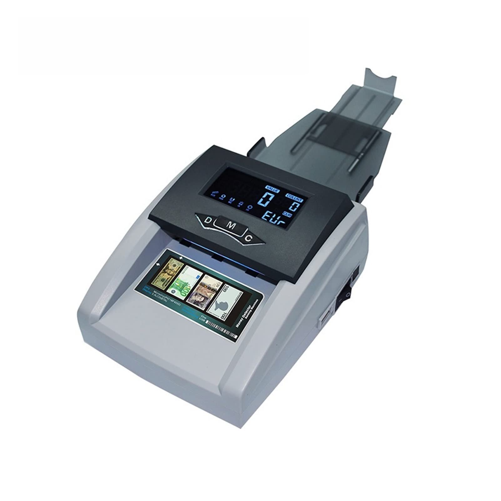 WDSOPK Money Detector Use MG Automatic Check For The Euro/GBP/CHF/Ruble/RMB,can Add Multi-Currencies Detector (Rub)