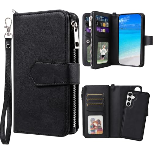 Étui Samsung S23 FE cuir noir : protégez votre smartphone des chutes