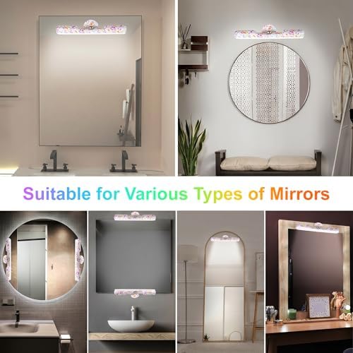 Benreom Rechargeable Wireless Vanity Light for Mirror, Magnetic LED Bar - 5