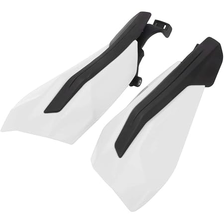 Amazon Com Motorcycle Handguards Dirtbike Hand Guards Brush Guards For 50 65 85 125 150 250 300 350 450 500 Sx Sx F Exc F Six Days Xc Xcf Xc W Tpi White Automotive