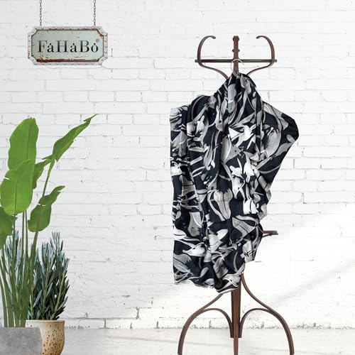 Image of Aura Collection Viscose Cotton Scarf Stole for Women