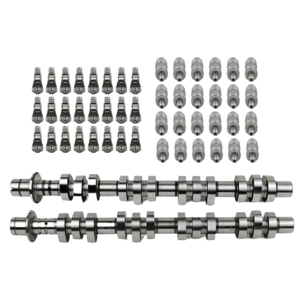 Albero a camme sinistro e destro con 24 punterie idrauliche e 24 bilancieri 5L1Z6250AA compatibile con F150 F250 F350 Explorer 5.4L 4.6L 3V