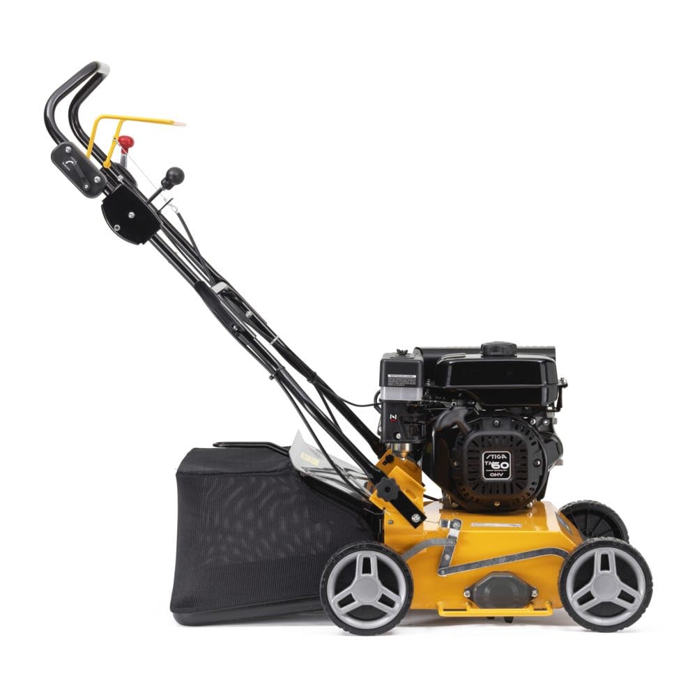 Scarificateur à Essence Stiga SVP 40 G, 32 Couteaux, Largeur de Coupe 40 cm, Profondeur de Coupe jusqu'à 15 mm