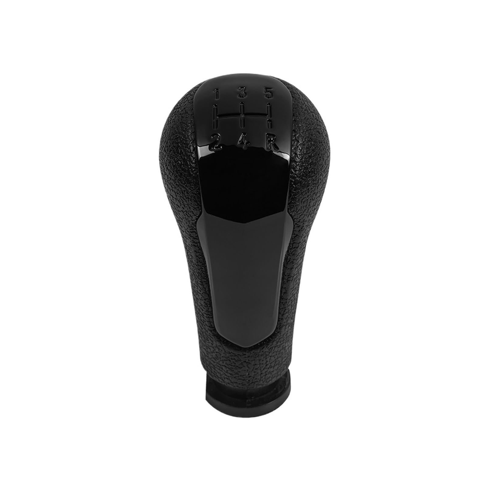 Gear Shift Knob Cover,Fit For Chevrolet, Chevy Spark 2011-2016 Handbrake Gaiter Boot Parking عصا تروس السيارة(Black gearknob)